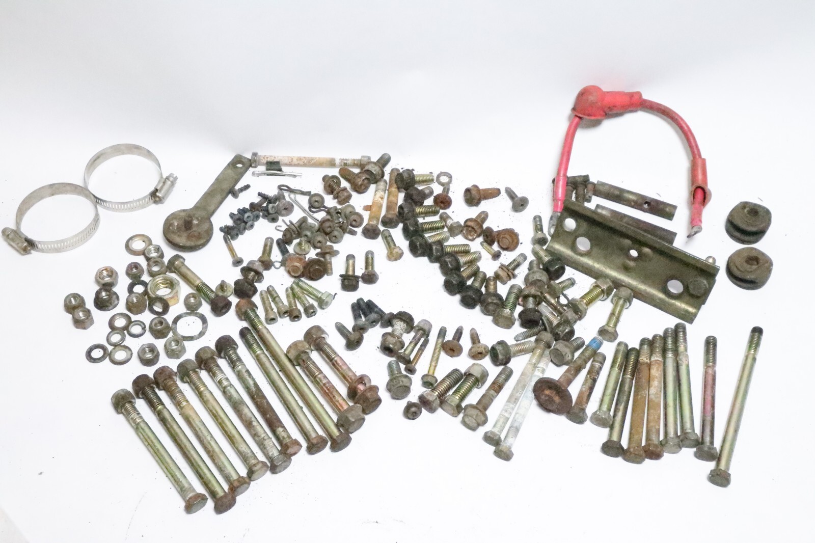 2005 Polaris Ranger 700 4x4 UTV mixed Bolts Nuts Misc Etc Lot - Image 3