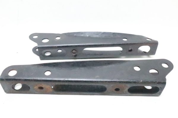 04-08 Honda TRX 350  420 FM Rancher  Left Right Foot Peg Brackets 2004-2008 USED - Image 6