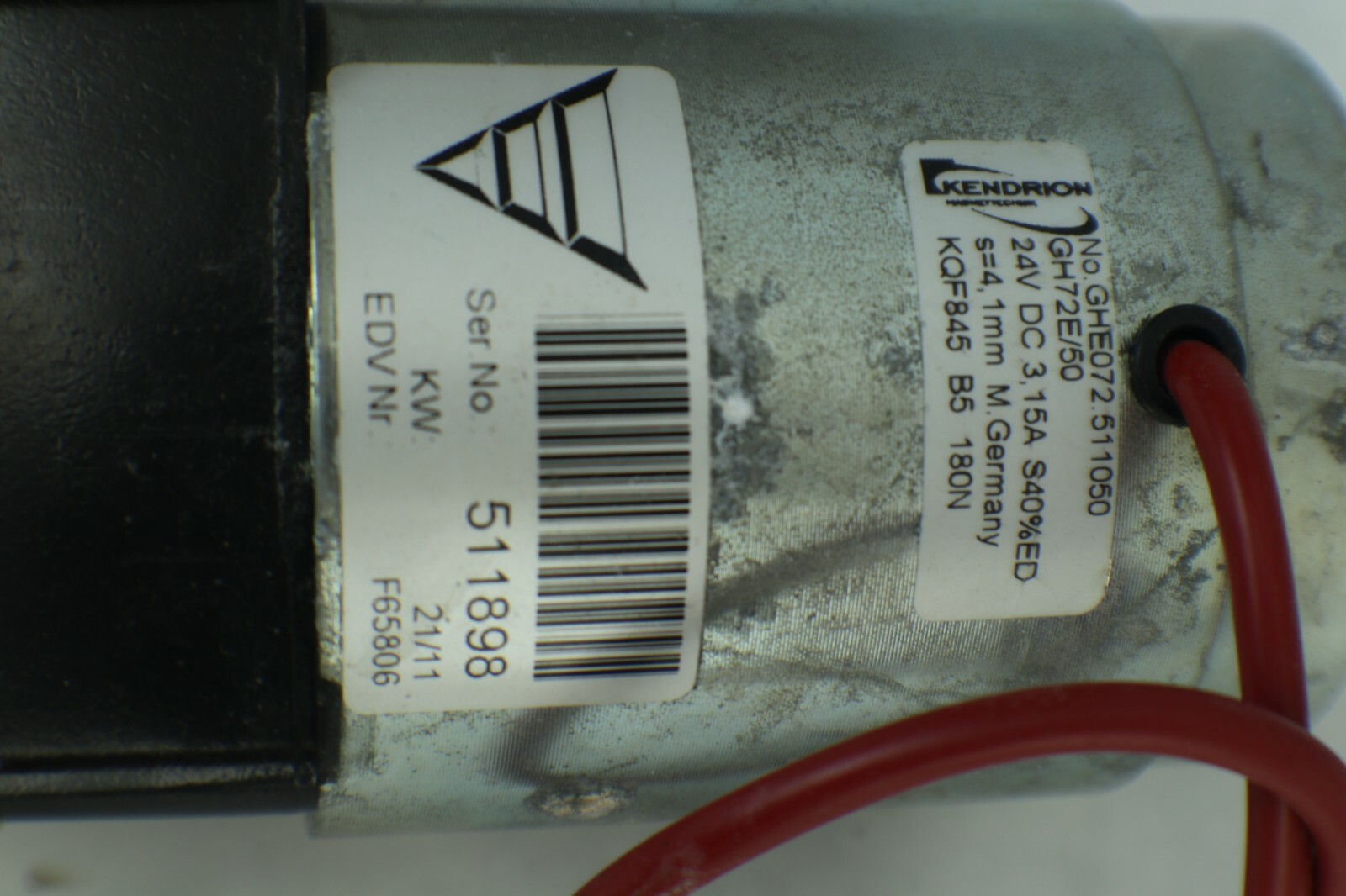 KENDRION Micro-DC Electromagnet Belt Pump Head GH72E/50 Part for Fresenius 2008T - Image 7
