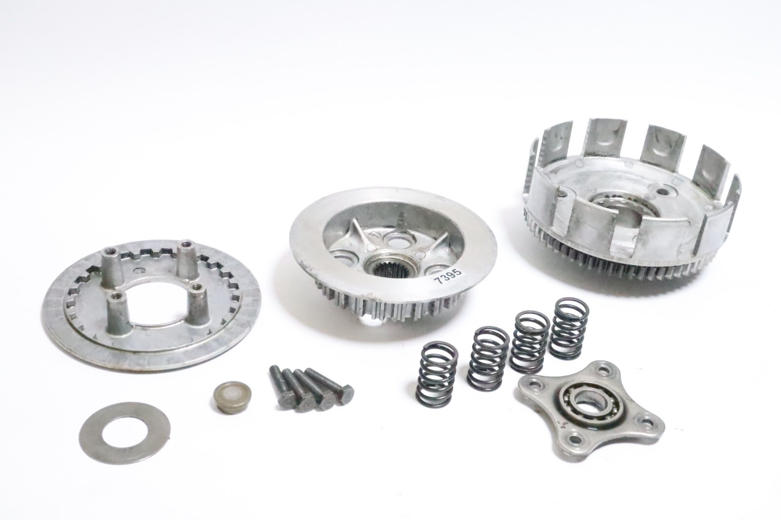 86 Honda Fourtrax TRX 350 4x4 Clutch Outer Basket Inner Hub Boss 1986-1987 - Image 2