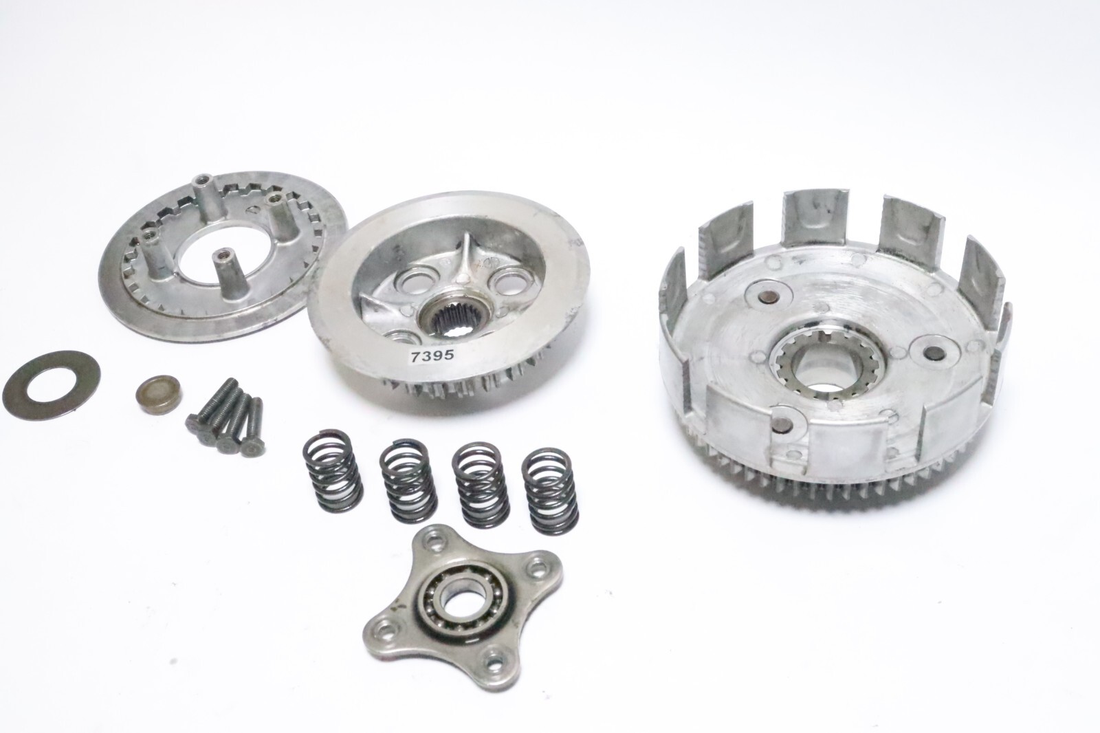 86 Honda Fourtrax TRX 350 4x4 Clutch Outer Basket Inner Hub Boss 1986-1987 - Image 3