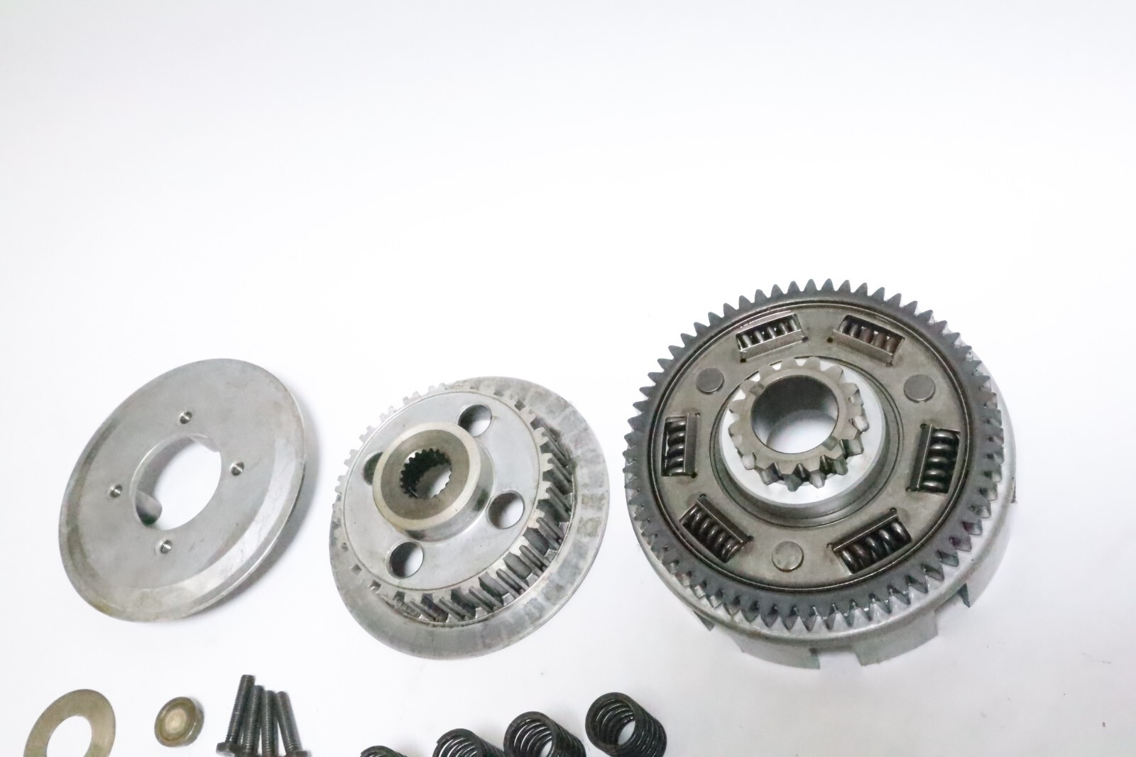 86 Honda Fourtrax TRX 350 4x4 Clutch Outer Basket Inner Hub Boss 1986-1987 - Image 5