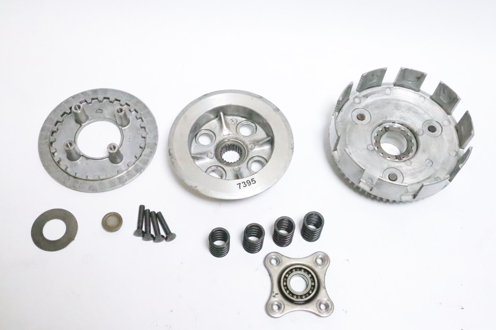 86 Honda Fourtrax TRX 350 4x4 Clutch Outer Basket Inner Hub Boss 1986-1987 - Image 7