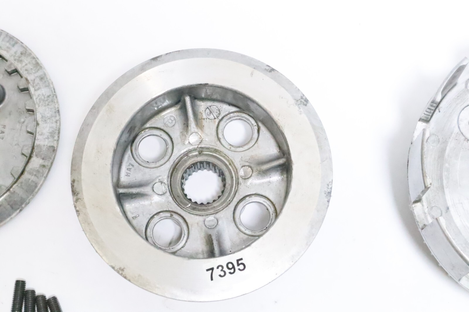 86 Honda Fourtrax TRX 350 4x4 Clutch Outer Basket Inner Hub Boss 1986-1987 - Image 8