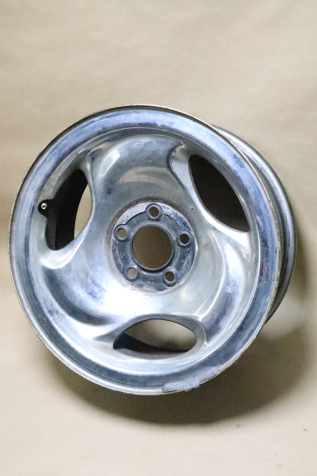 Wheel 16x7 steel chrome 3 Spoke Fits 99-01 DODGE 1500 PICKUP - Image 2