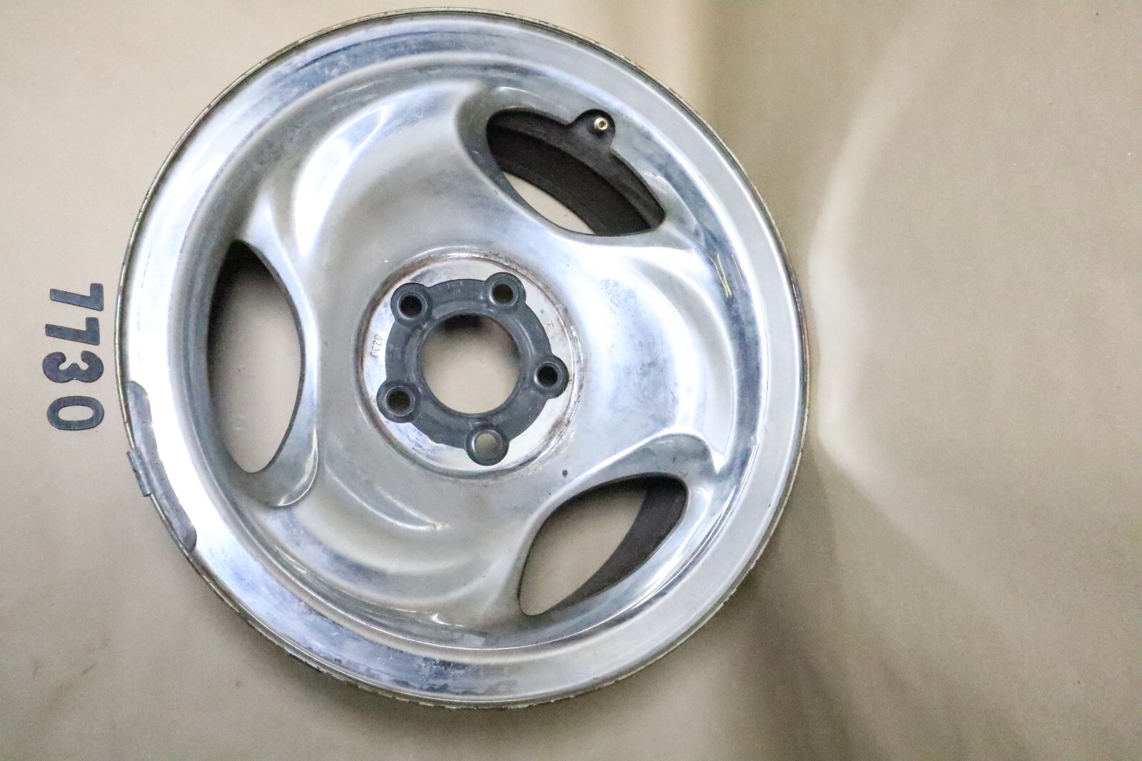 Wheel 16x7 steel chrome 3 Spoke Fits 99-01 DODGE 1500 PICKUP - Image 4