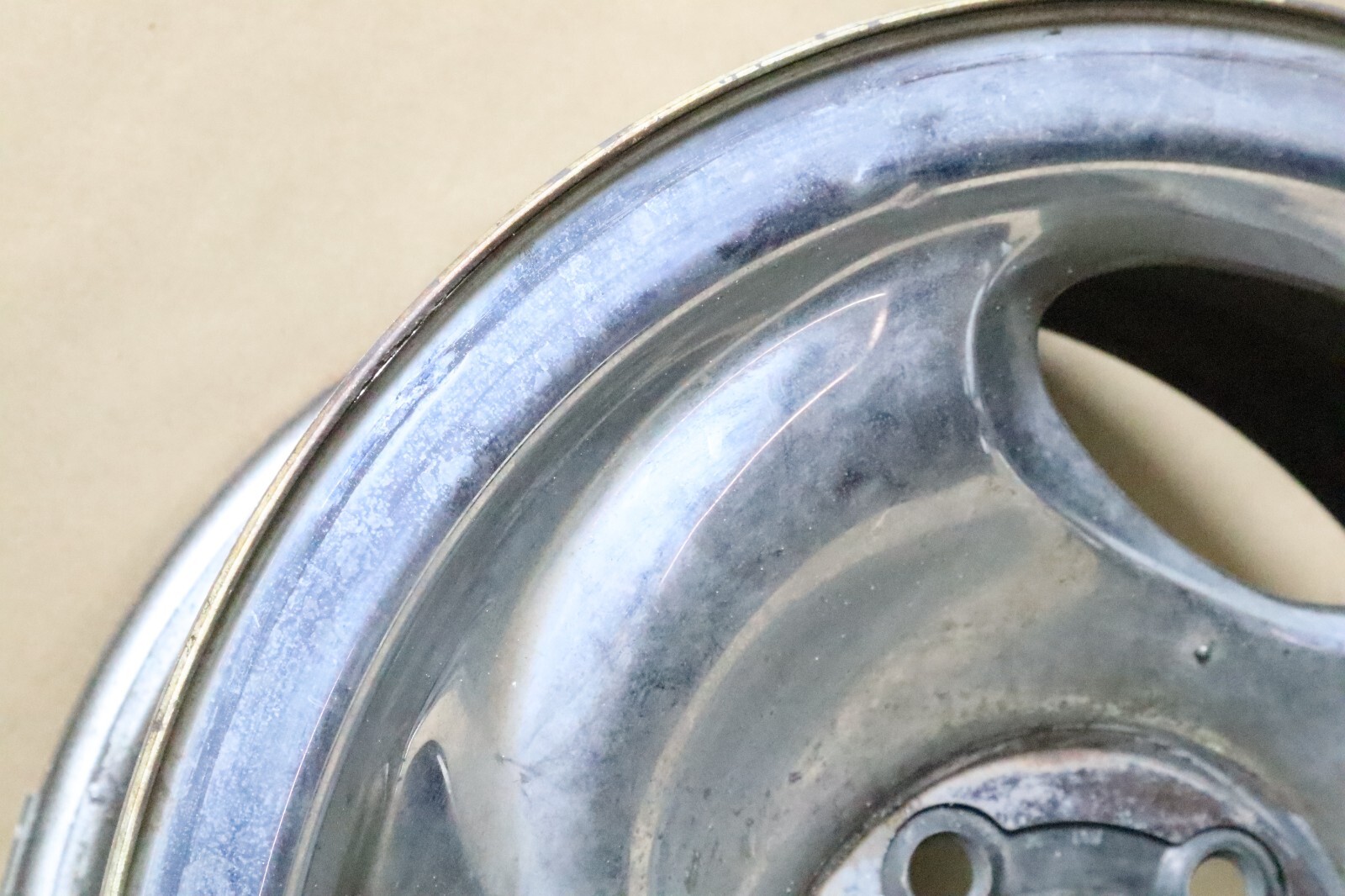Wheel 16x7 steel chrome 3 Spoke Fits 99-01 DODGE 1500 PICKUP - Image 5