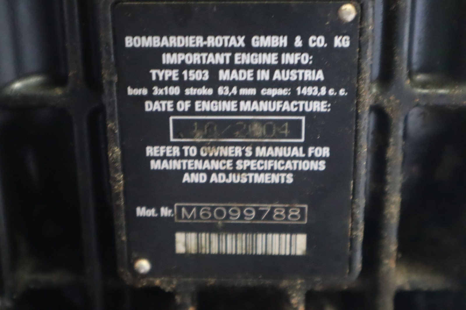 2005 SEADOO sea-doo WAKE 155 4 TEC MOTOR GTX ENGINE - Image 6