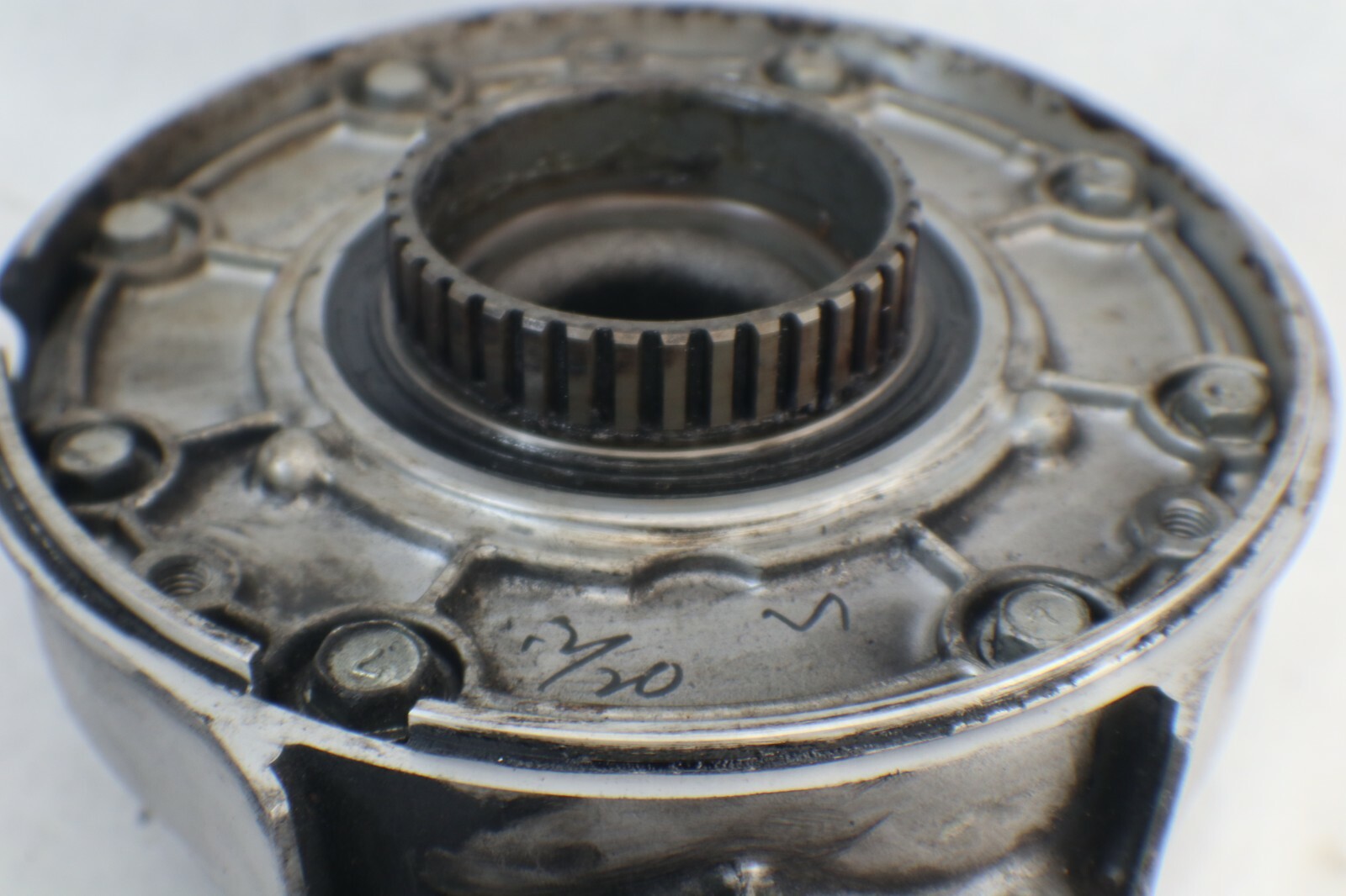 02 2003 Kawasaki Vulcan 1500 Mean Streak Rear Drive Gear Differential Diff - Image 9