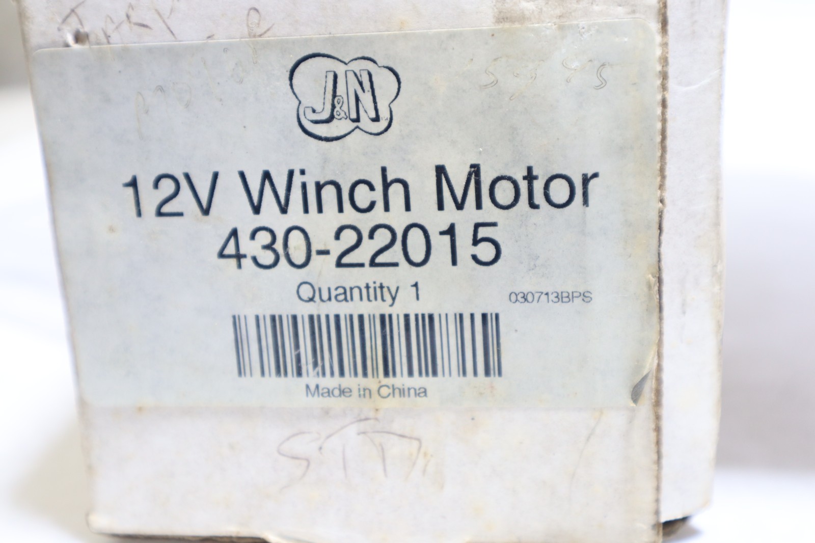 NOS ELECTRIC MOTOR TRUCK TARP COVER 12 VOLT W-8023 W8023 W-8823 430-22015 - Image 4
