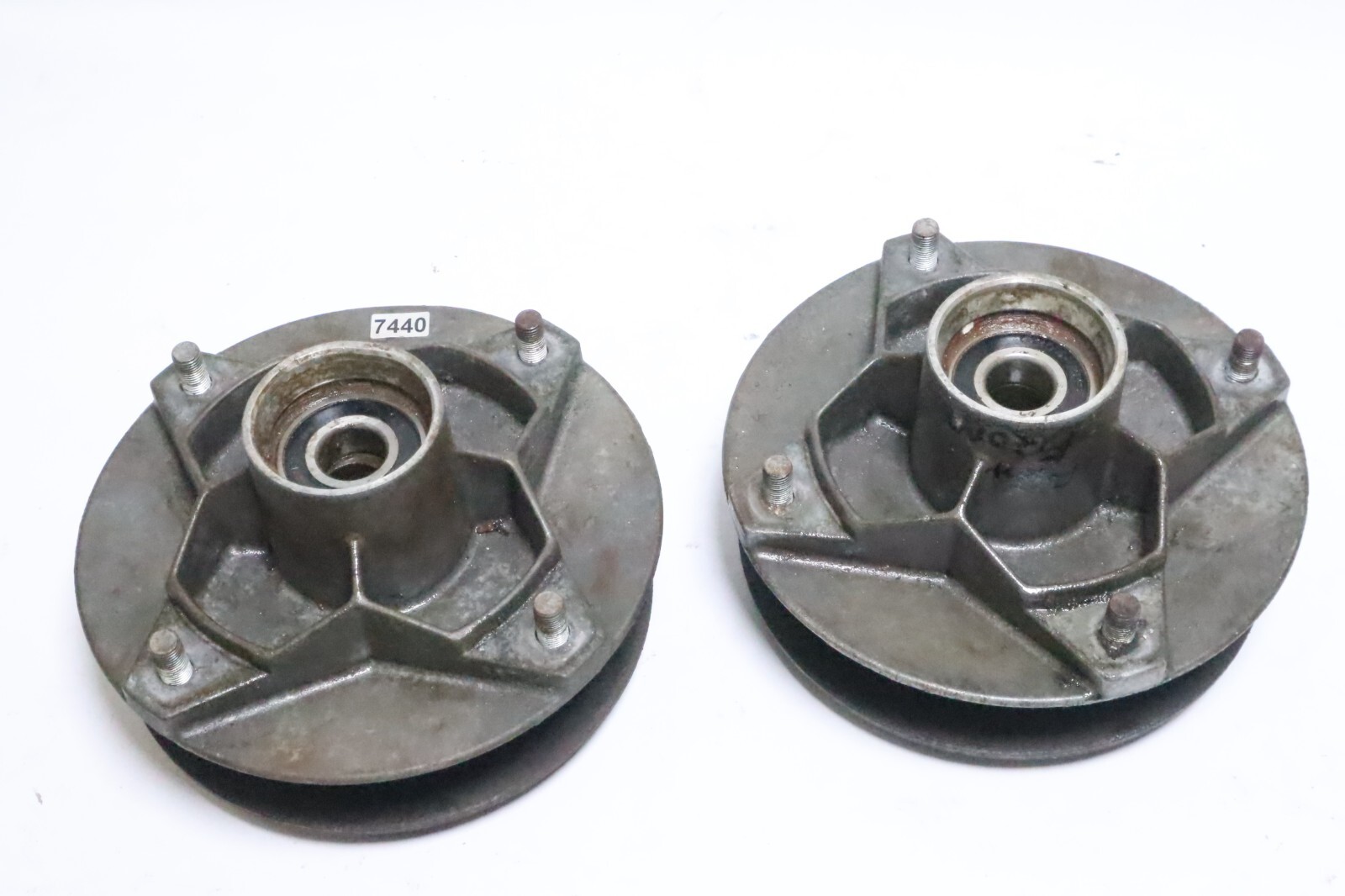 96 97 Polaris Xpress 300 400 4x2 Front Wheel Stud Hub + Brake Disc Rotor - Image 3