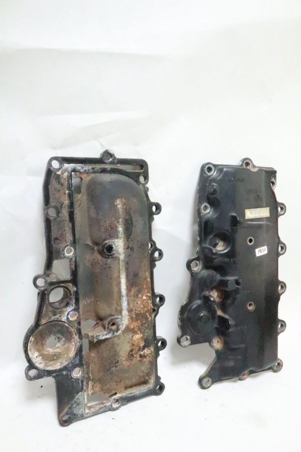 1980-1990 MERCURY 60HP 3-CYL EXHAUST MANIFOLD COVER 78529 69579 OUTBOARD  USED - Image 2