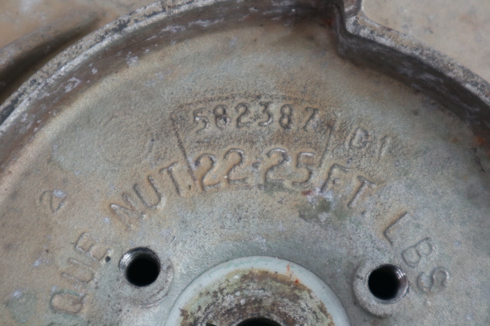 Johnson Evinrude 2 1.2 HP OMC 582387 Flywheel - Used - Image 5
