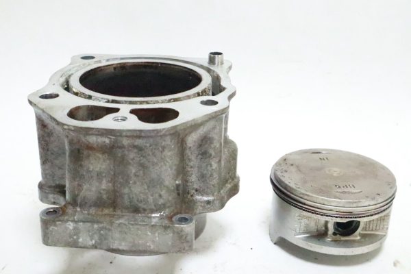 08 07-13 HONDA RANCHER 420 TRX420FE #396 ENGINE CYLINDER PISTON BLOCK JUG USED - Image 7