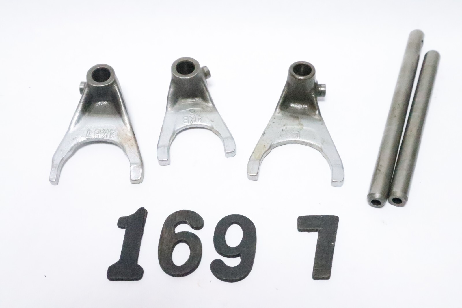 95-05 Yamaha Shifter Forks # 4KB-18512-00-00 Wolverine YFM350 Big Bear - Image 2