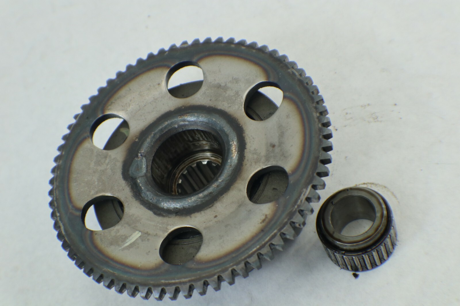 2002 02 KAWASAKI VULCAN1500 MEAN STREAK ENGINE MOTOR CRANKSHAFT BALANCER GEAR - Image 8