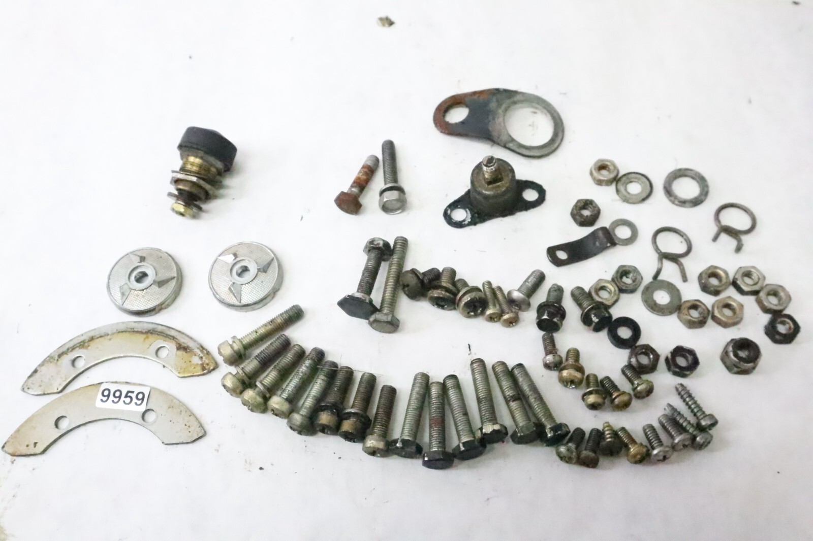 mercury 110 thunderbolt 9.8hp 7.5hp mixed screws hardware mount caps
