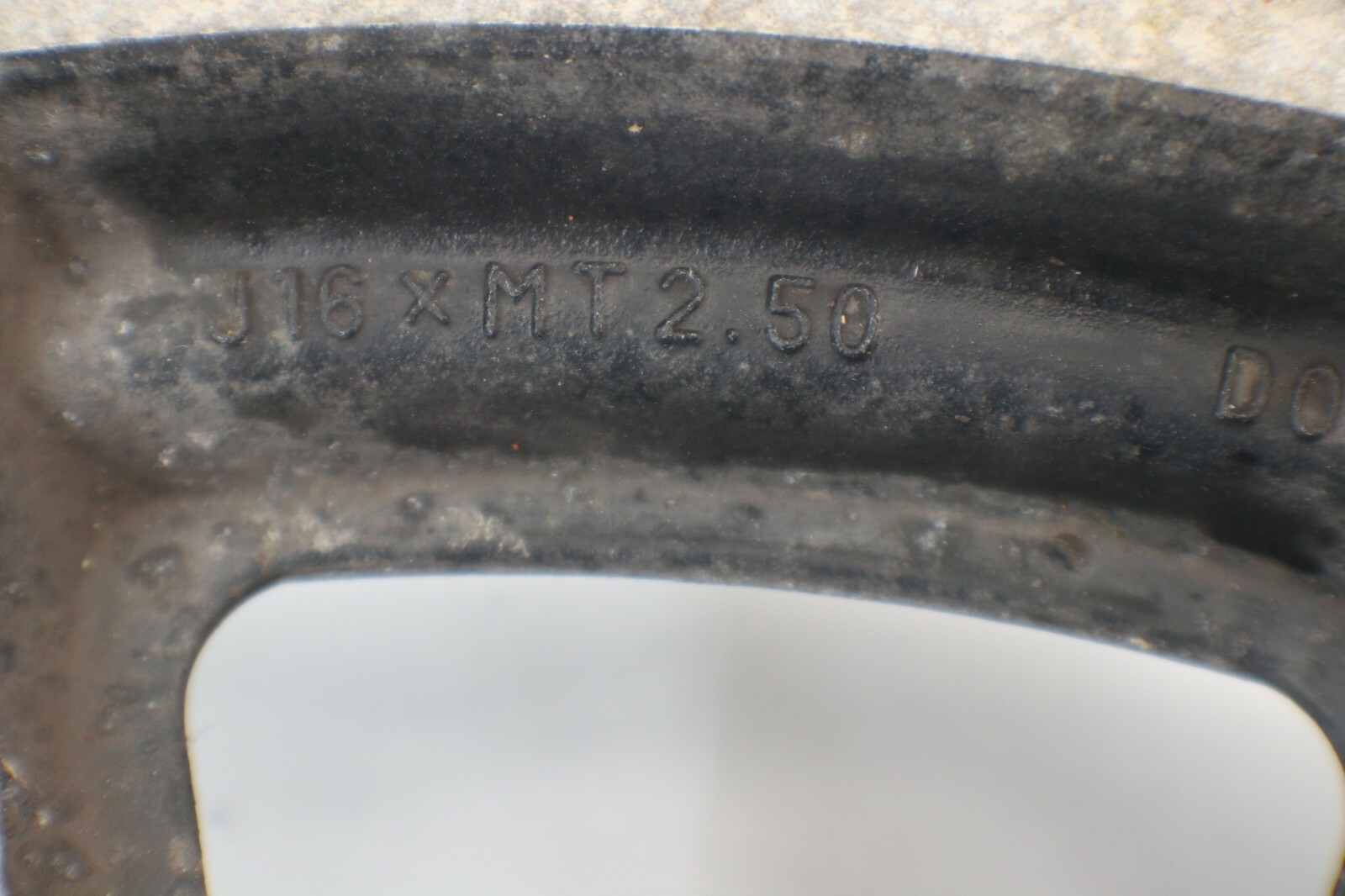 1986 86 ASPENCADE HONDA GOLDWING 1200 GL1200SEI FRONT WHEEL RIM - Image 10