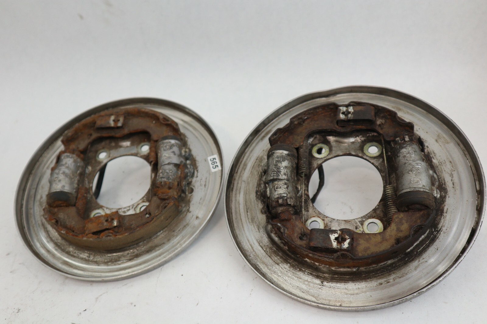 88-95 Honda Fourtrax 30 350 Foreman 4x4 Left Front Drum Brake Backing Plate - Image 10
