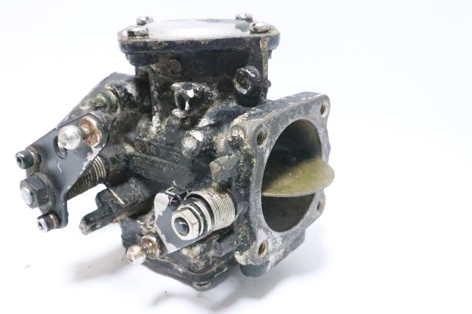 Yamaha LS 2000 EXCITER TWIN 270 65U triple # 2 carb carburetor - Image 6