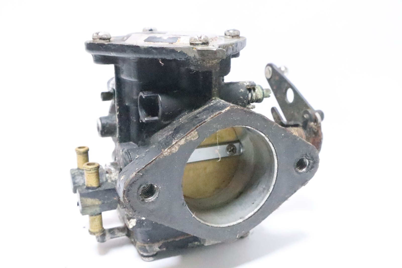 Yamaha LS 2000 EXCITER TWIN 270 65U triple # 2 carb carburetor - Image 9