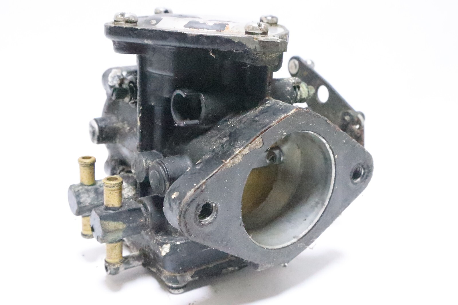 Yamaha LS 2000 EXCITER TWIN 270 65U triple # 2 carb carburetor - Image 14