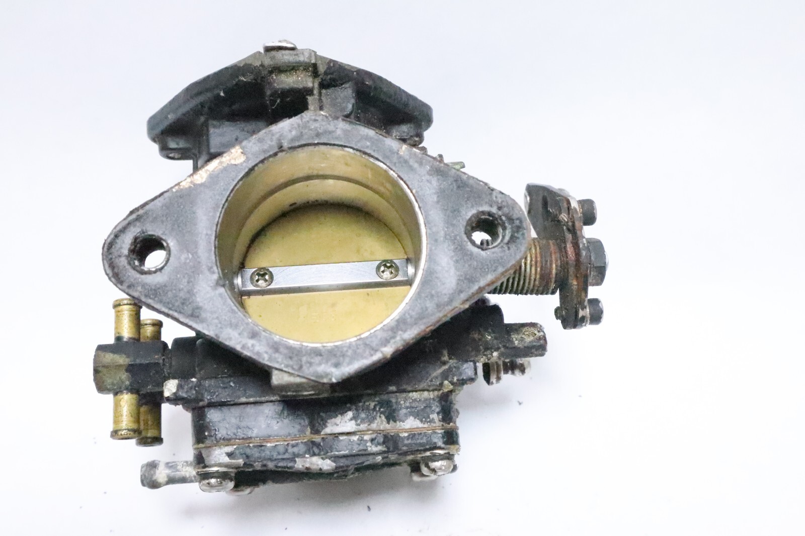 Yamaha LS 2000 EXCITER TWIN 270 65U triple # 2 carb carburetor - Image 15