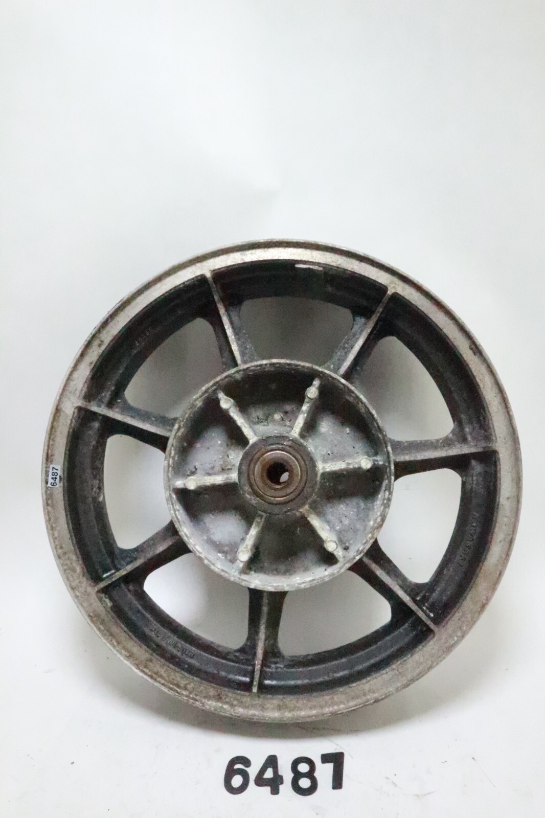 80 81 82 83 Kawasaki KZ750 KZ 1000 OEM Rear Back Wheel Enkei R-1050 Japan - Image 2