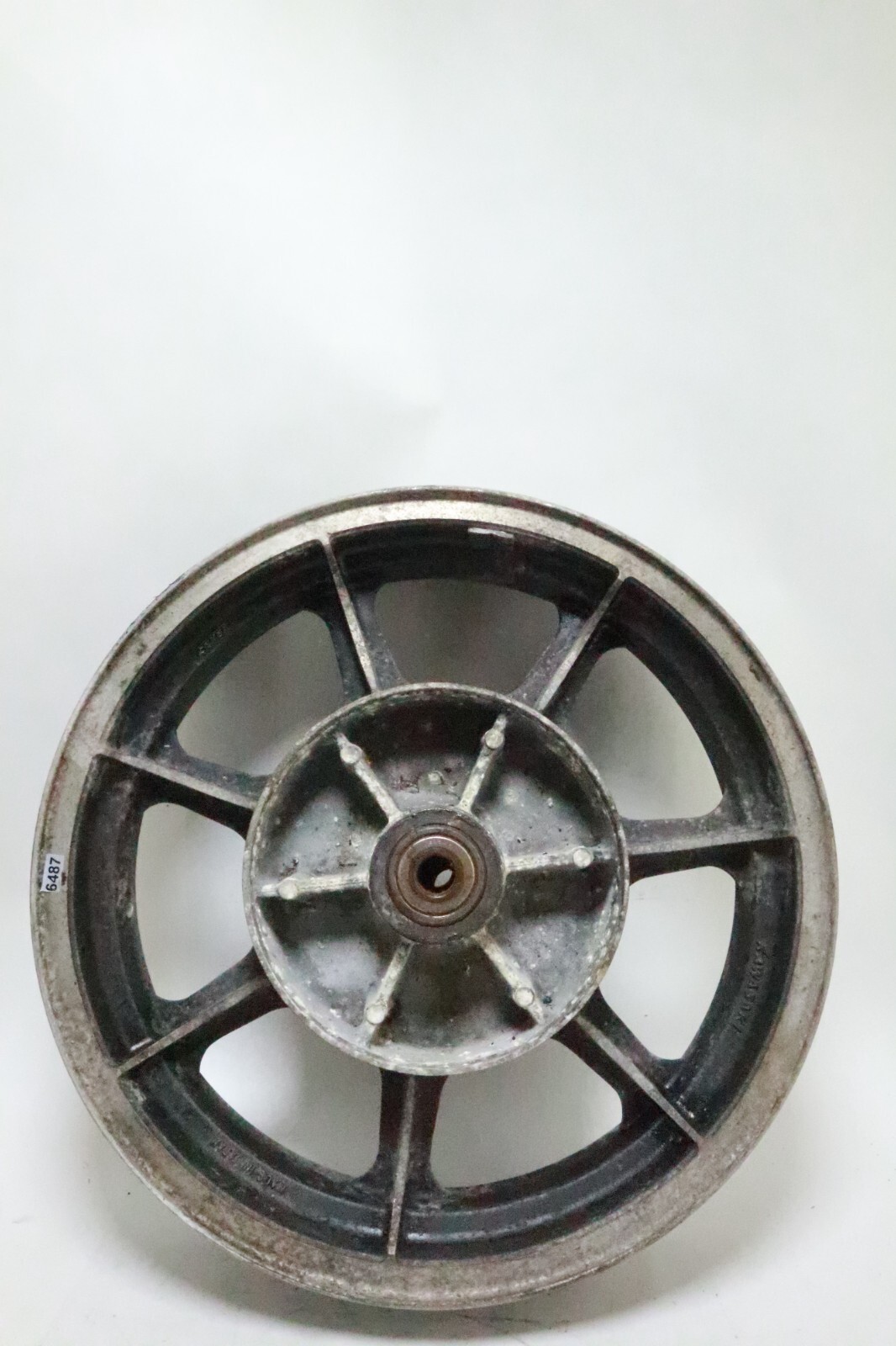 80 81 82 83 Kawasaki KZ750 KZ 1000 OEM Rear Back Wheel Enkei R-1050 Japan - Image 3