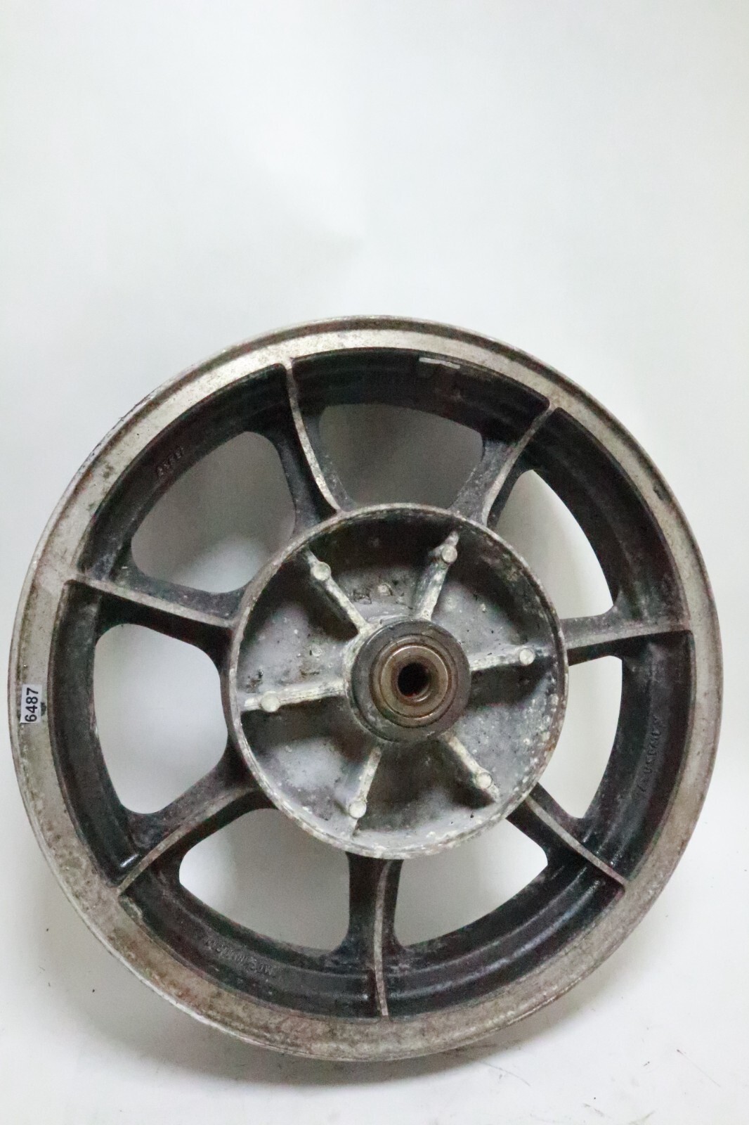 80 81 82 83 Kawasaki KZ750 KZ 1000 OEM Rear Back Wheel Enkei R-1050 Japan - Image 4