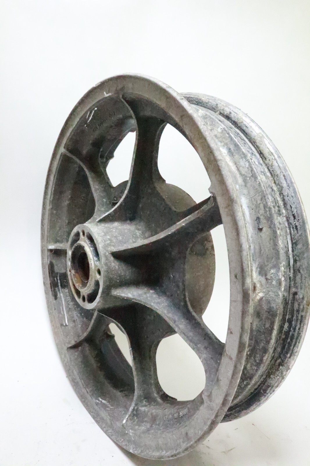 80 81 82 83 Kawasaki KZ750 KZ 1000 OEM Rear Back Wheel Enkei R-1050 Japan - Image 8