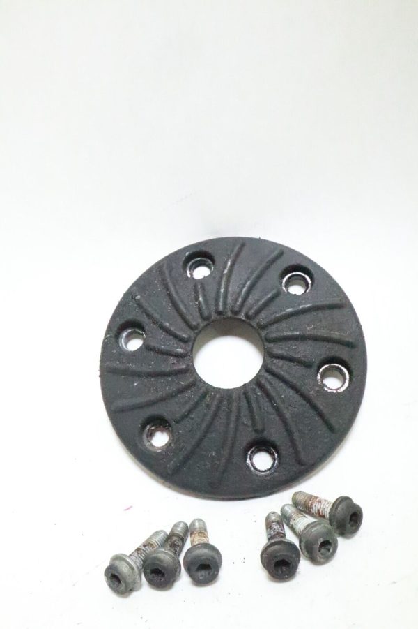Hyosung GV650 Aquila Rear Brake Rotor bolts with  Plate Hub  USED - Image 2
