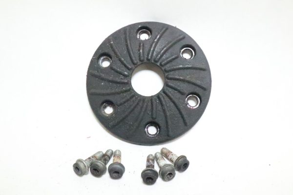 Hyosung GV650 Aquila Rear Brake Rotor bolts with  Plate Hub  USED - Image 3
