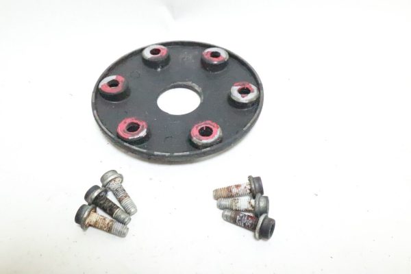 Hyosung GV650 Aquila Rear Brake Rotor bolts with  Plate Hub  USED - Image 5