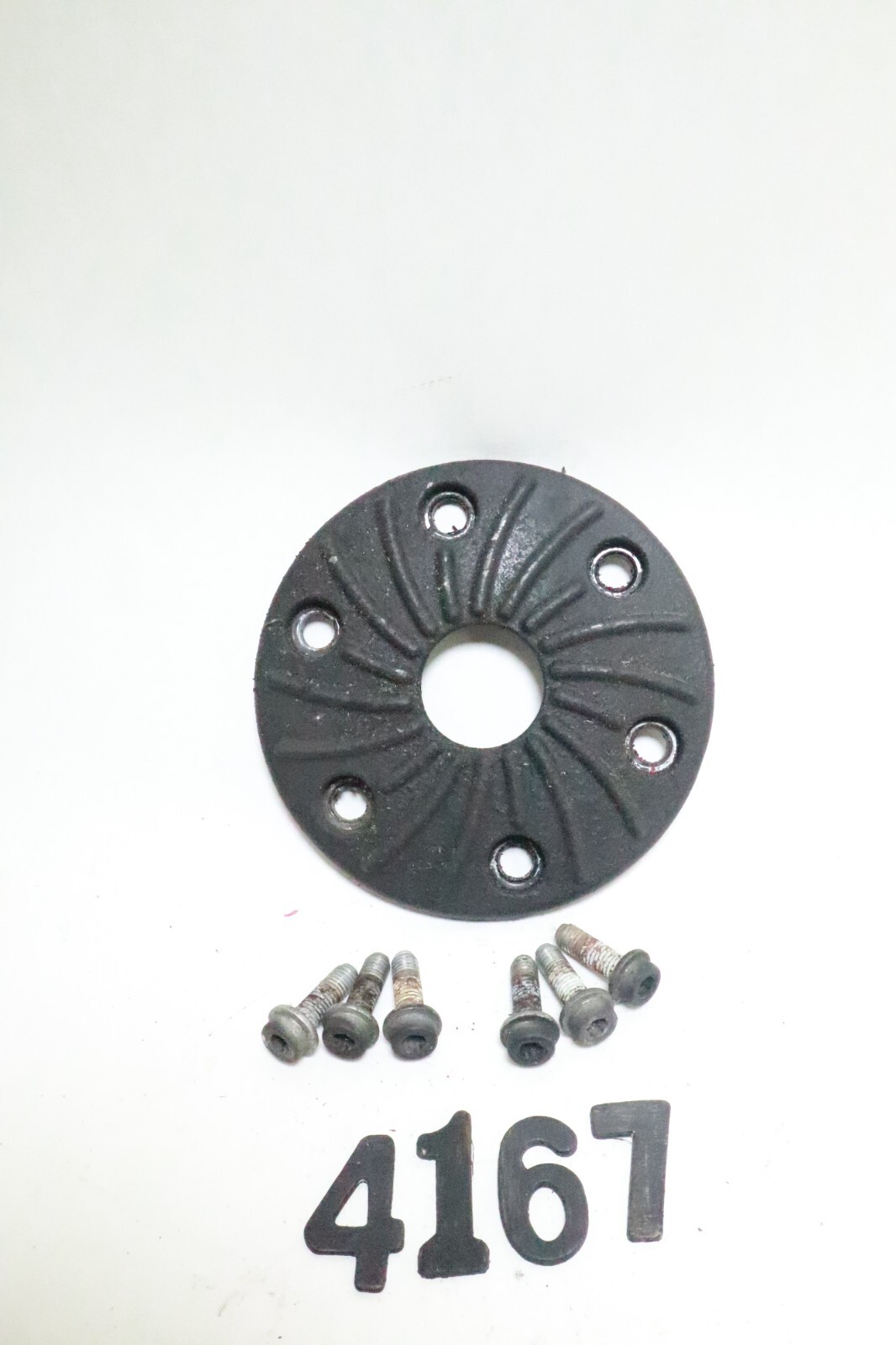 Hyosung GV650 Aquila Rear Brake Rotor bolts with Plate Hub - Image 2