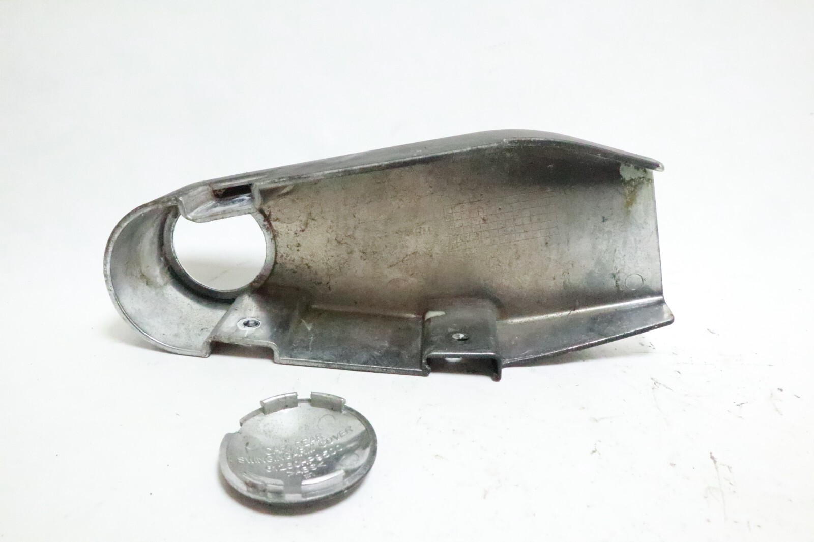 2006 Hyosung 650 GV TWIN GV650 Used Rear Swingarm left Cover 2007 - Image 6