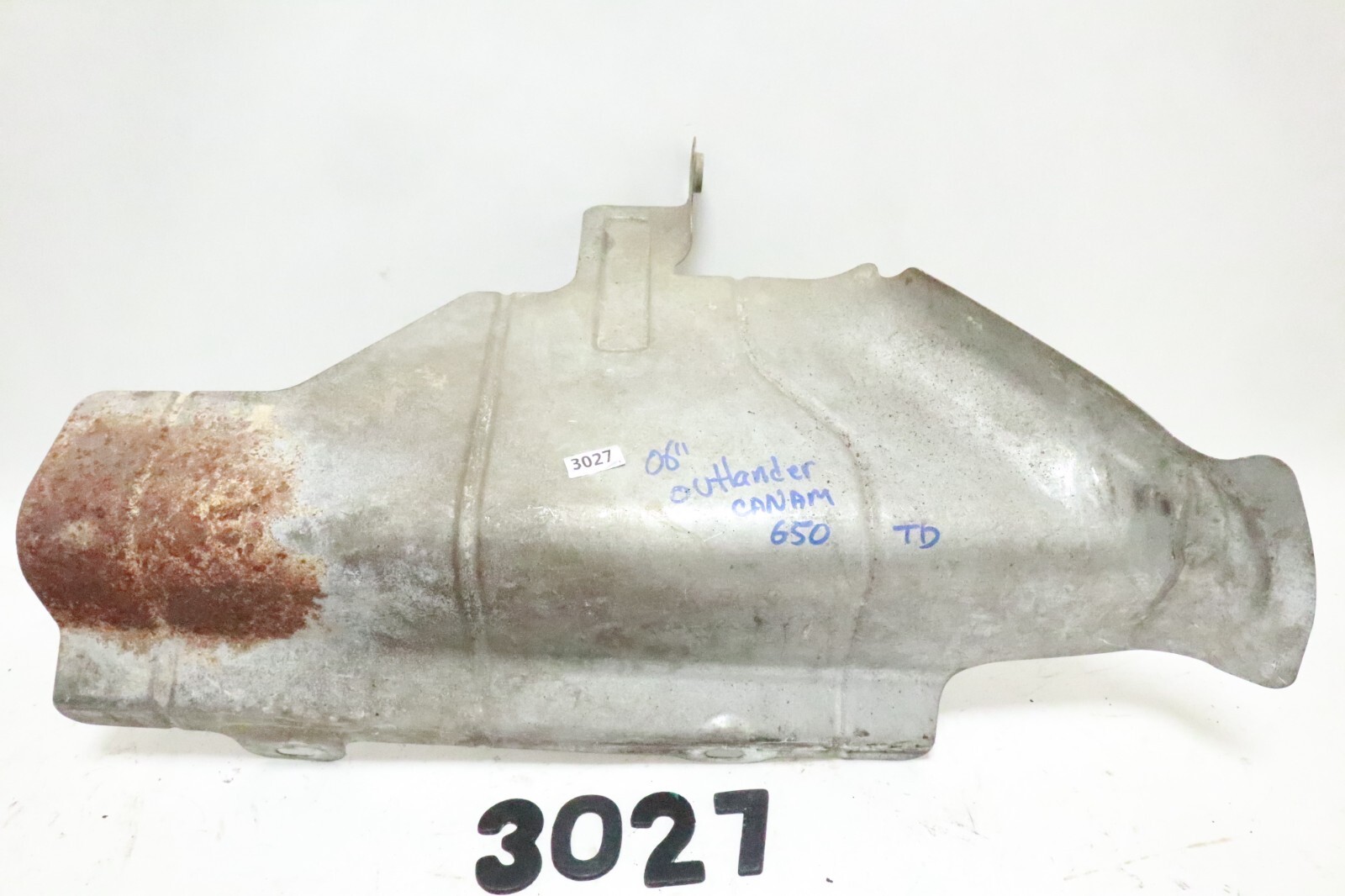 Can-am Outlander Exhaust Muffler Silencer Pipe Heat Shield Guard Cover 707600284 - Image 2