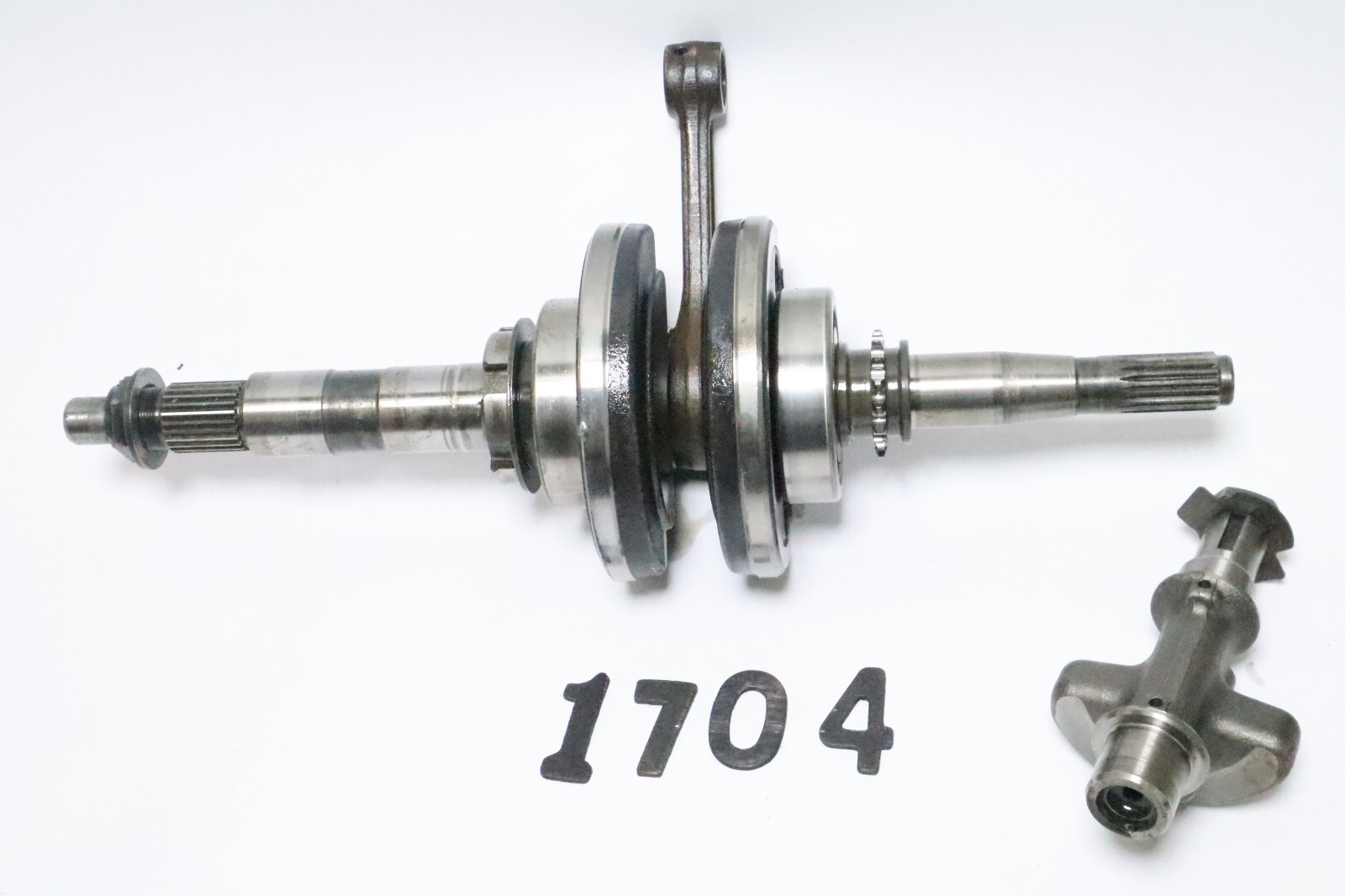 96-2002 Yamaha Wolverine YFM350 OEM Crankshaft & Counter Balance 4KB-11400-01-00 - Image 3