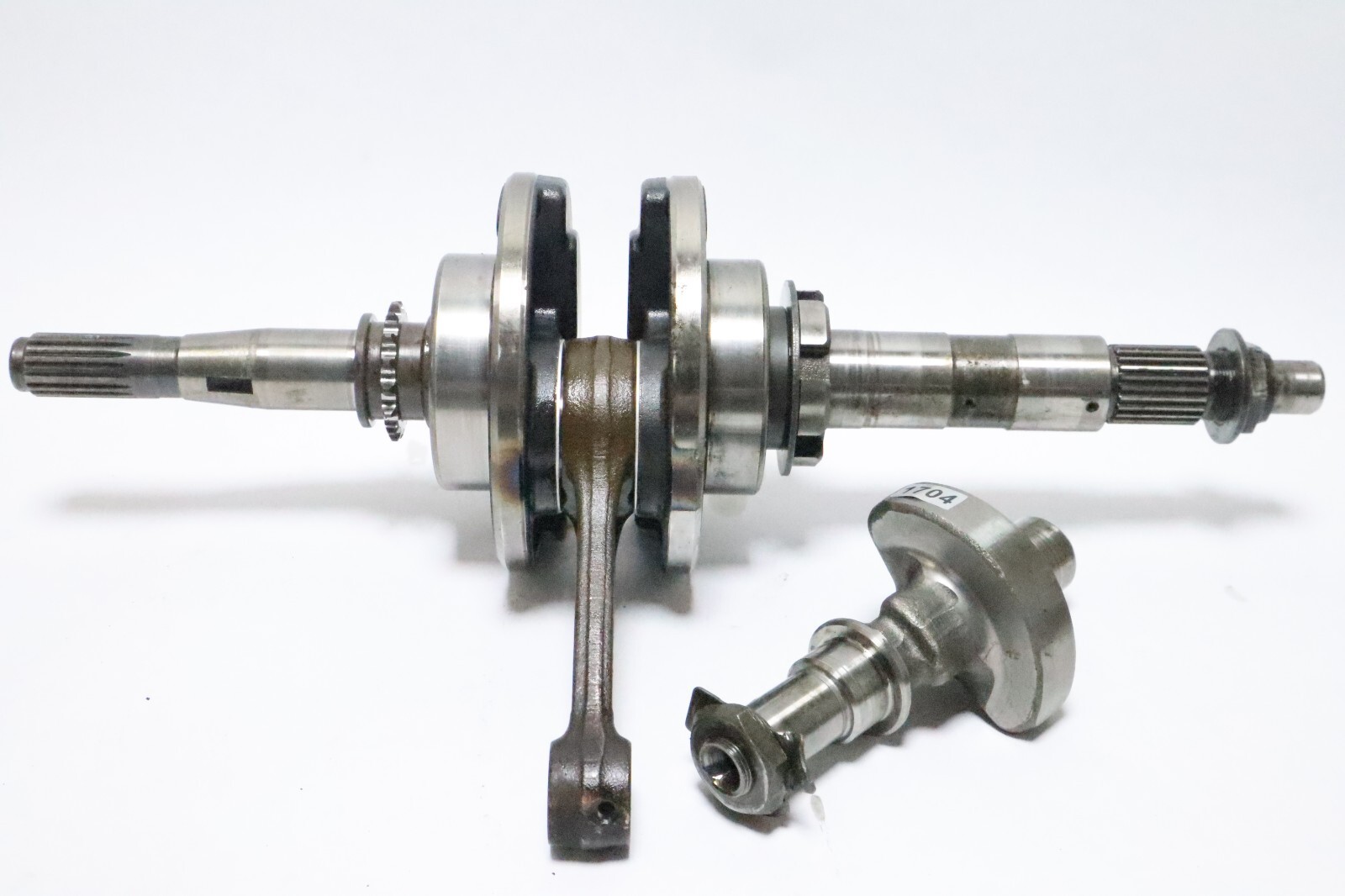 96-2002 Yamaha Wolverine YFM350 OEM Crankshaft & Counter Balance 4KB-11400-01-00 - Image 9