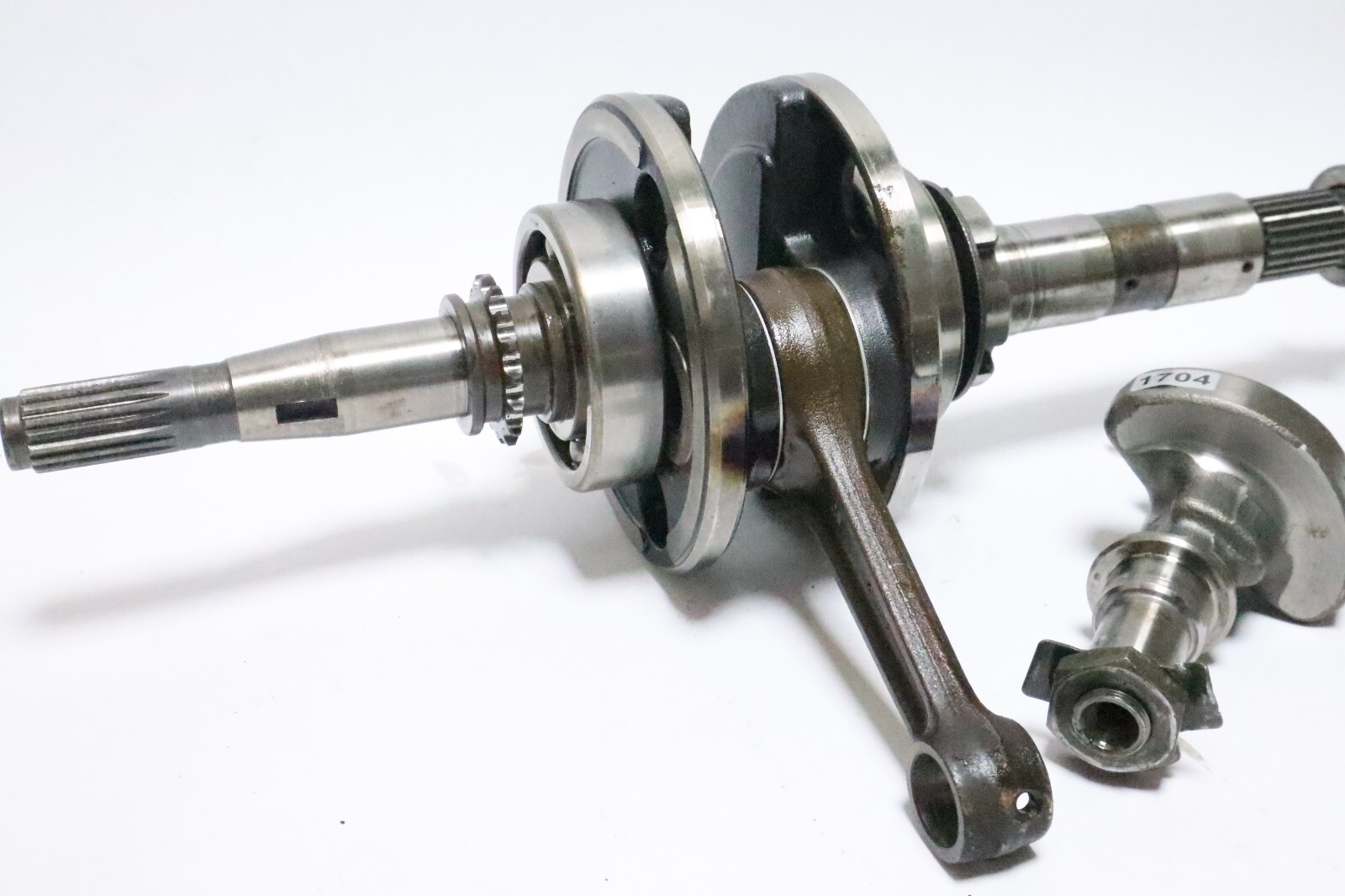 96-2002 Yamaha Wolverine YFM350 OEM Crankshaft & Counter Balance 4KB-11400-01-00 - Image 10