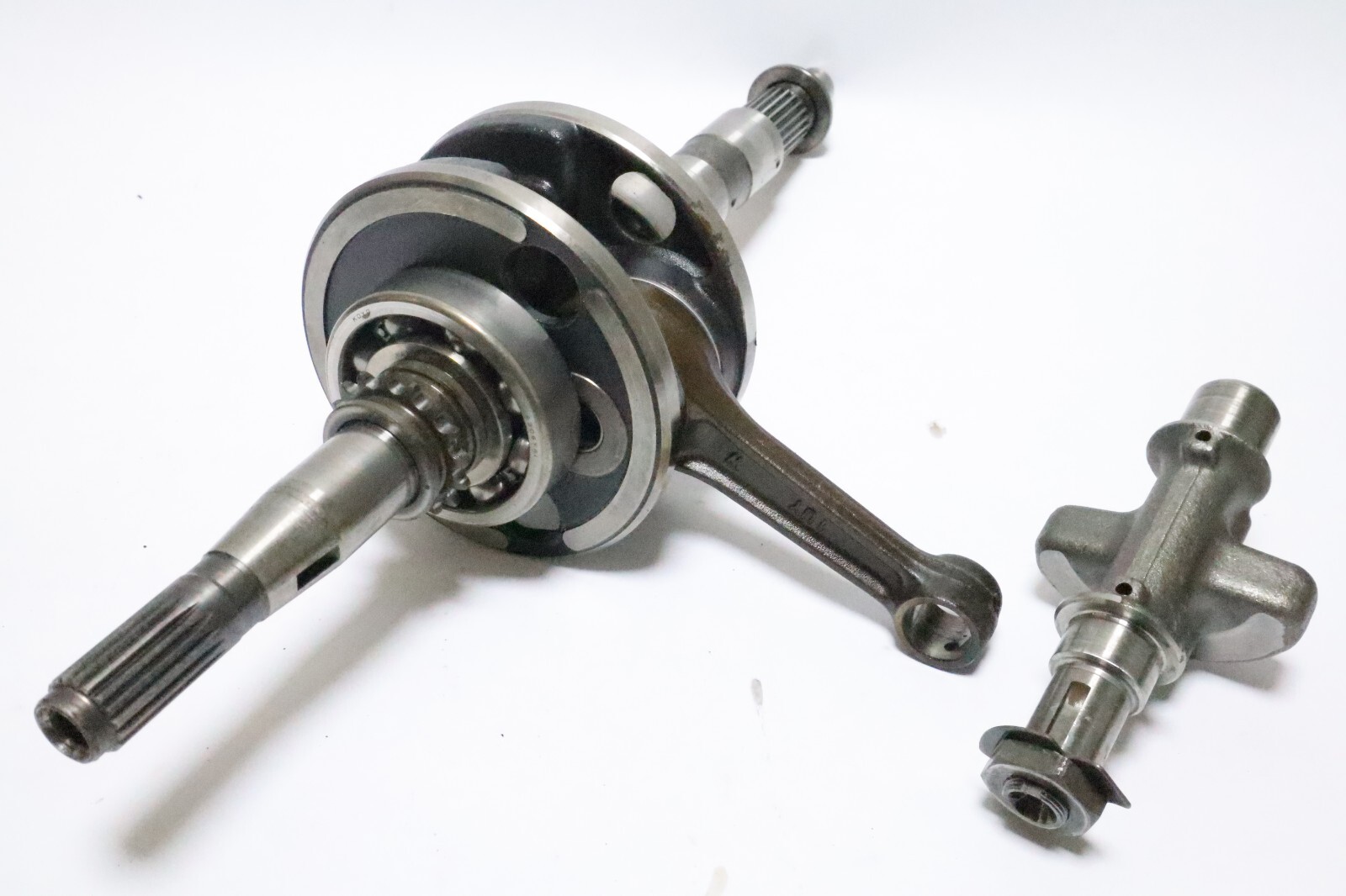 96-2002 Yamaha Wolverine YFM350 OEM Crankshaft & Counter Balance 4KB-11400-01-00 - Image 11