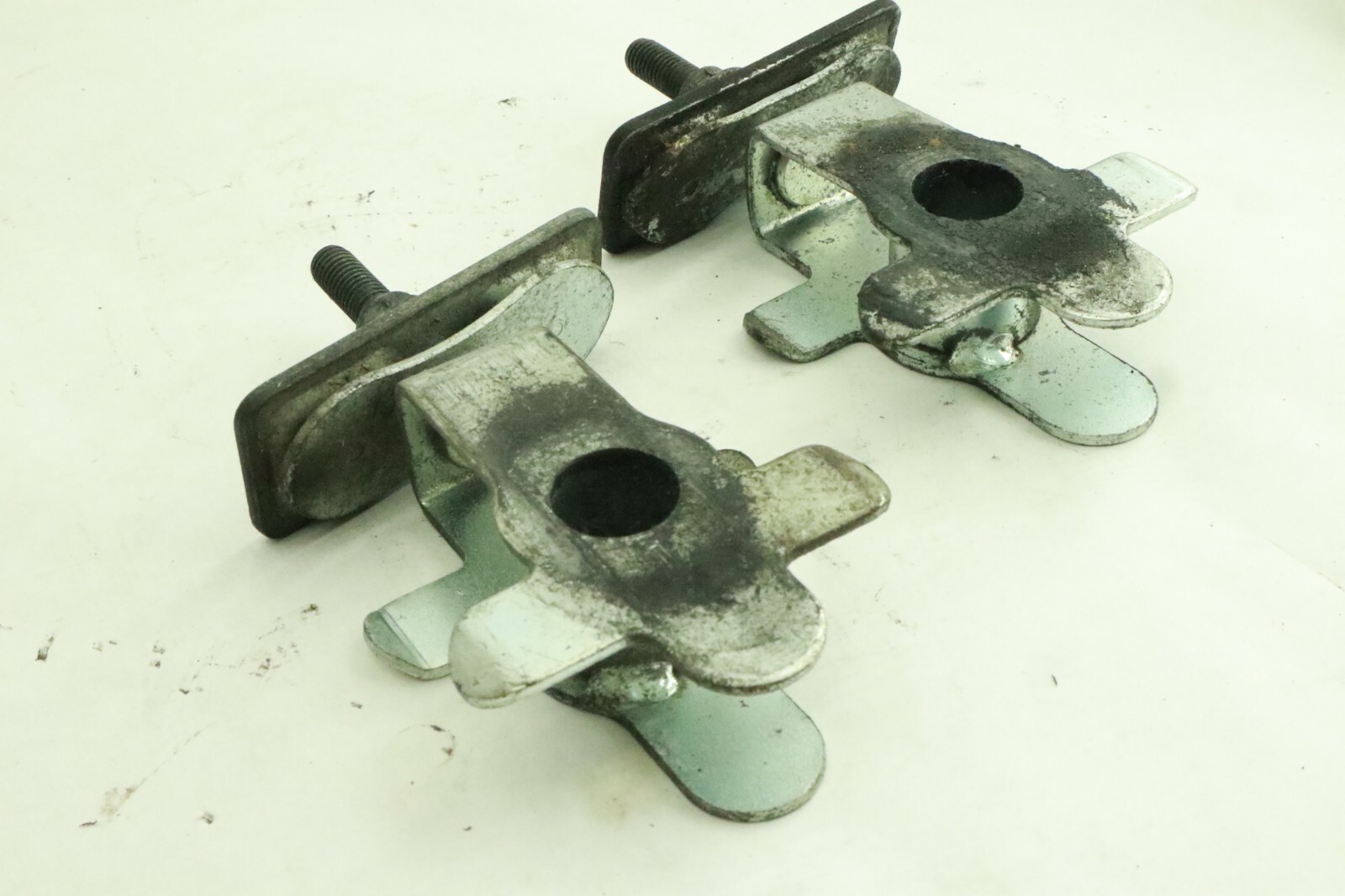00 02 SUZUKI GSX 600 F KATANA REAR SWING ARM DRIVE CHAIN TENSIONERS PAIR GSX600 - Image 7