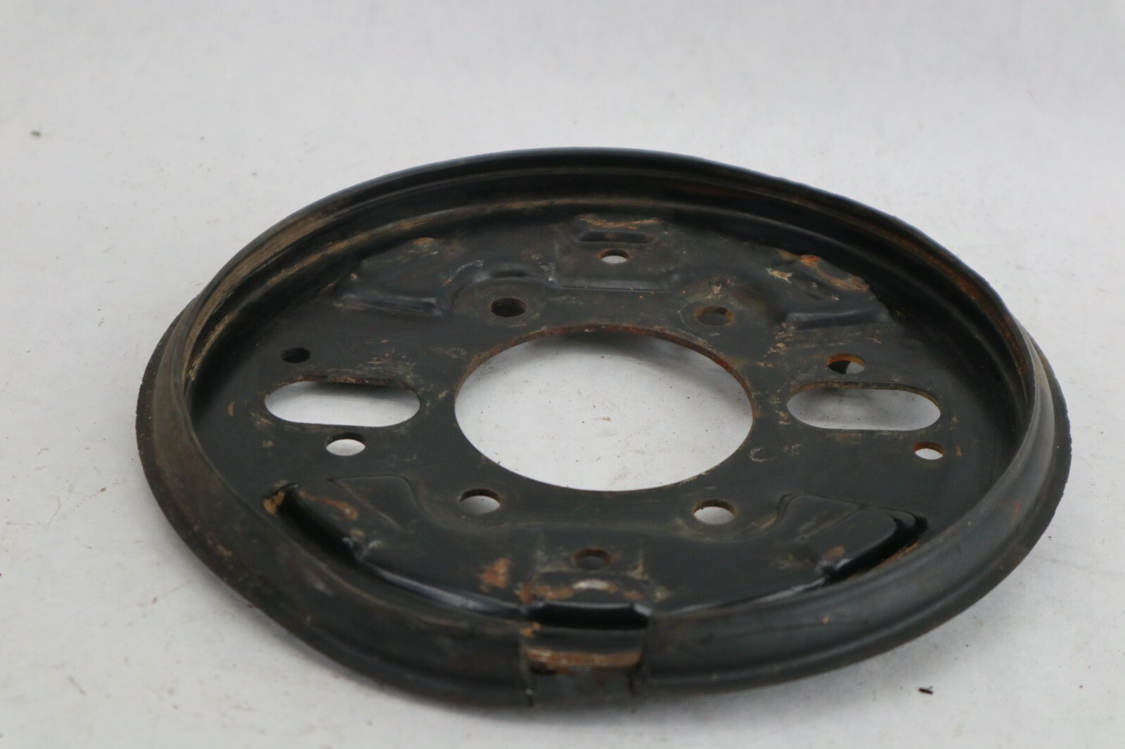 86 Honda Fourtrax 350 4x4 Front Right Brake BACK PLATE TRX350 - Image 9