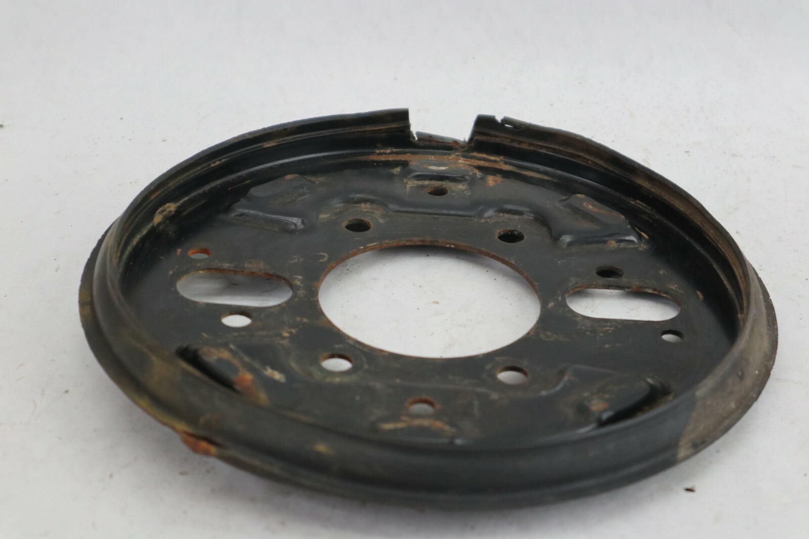86 Honda Fourtrax 350 4x4 Front Right Brake BACK PLATE TRX350 - Image 11