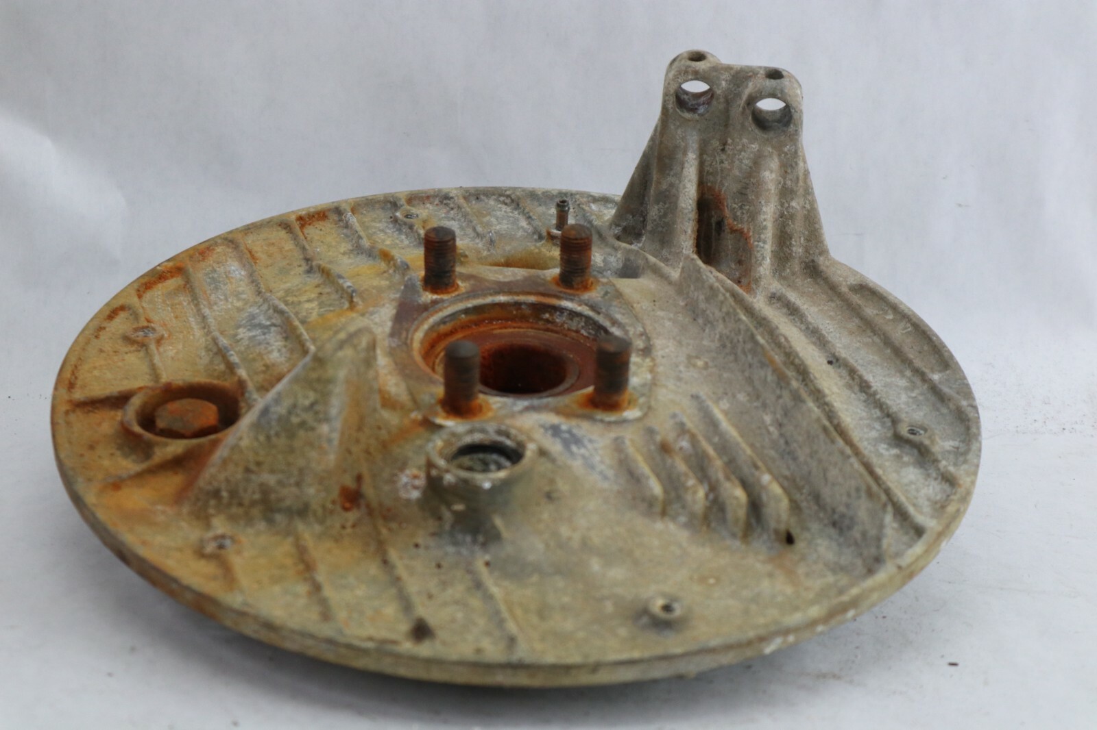 86 87 Honda TRX350 Fourtrax 4X4 TRX 350 Rear Brake Backing Plate Panel