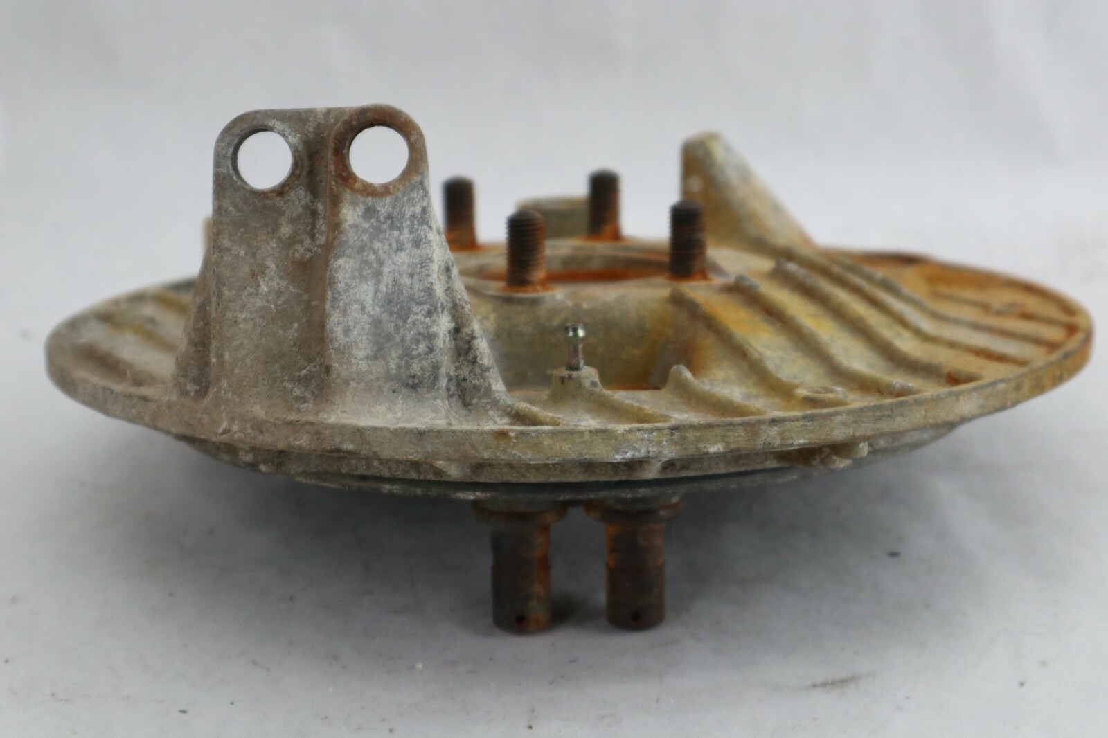 86 87 Honda TRX350 Fourtrax 4X4 TRX 350 Rear Brake Backing Plate Panel - Image 7