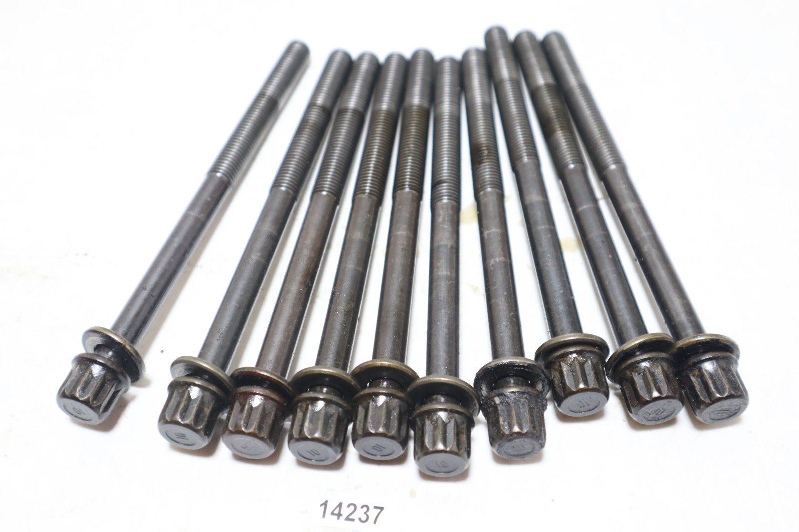 90005-PNA-003 honda bf 150 CYLINDER HEAD BOLT COMLETE SET OF 10 outboard - Image 2