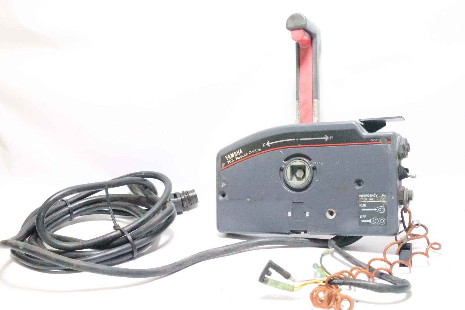 YAMAHA 703 REMOTE CONTROL BOX - NO KEY NO COVER 15FT HARNESS - Image 5