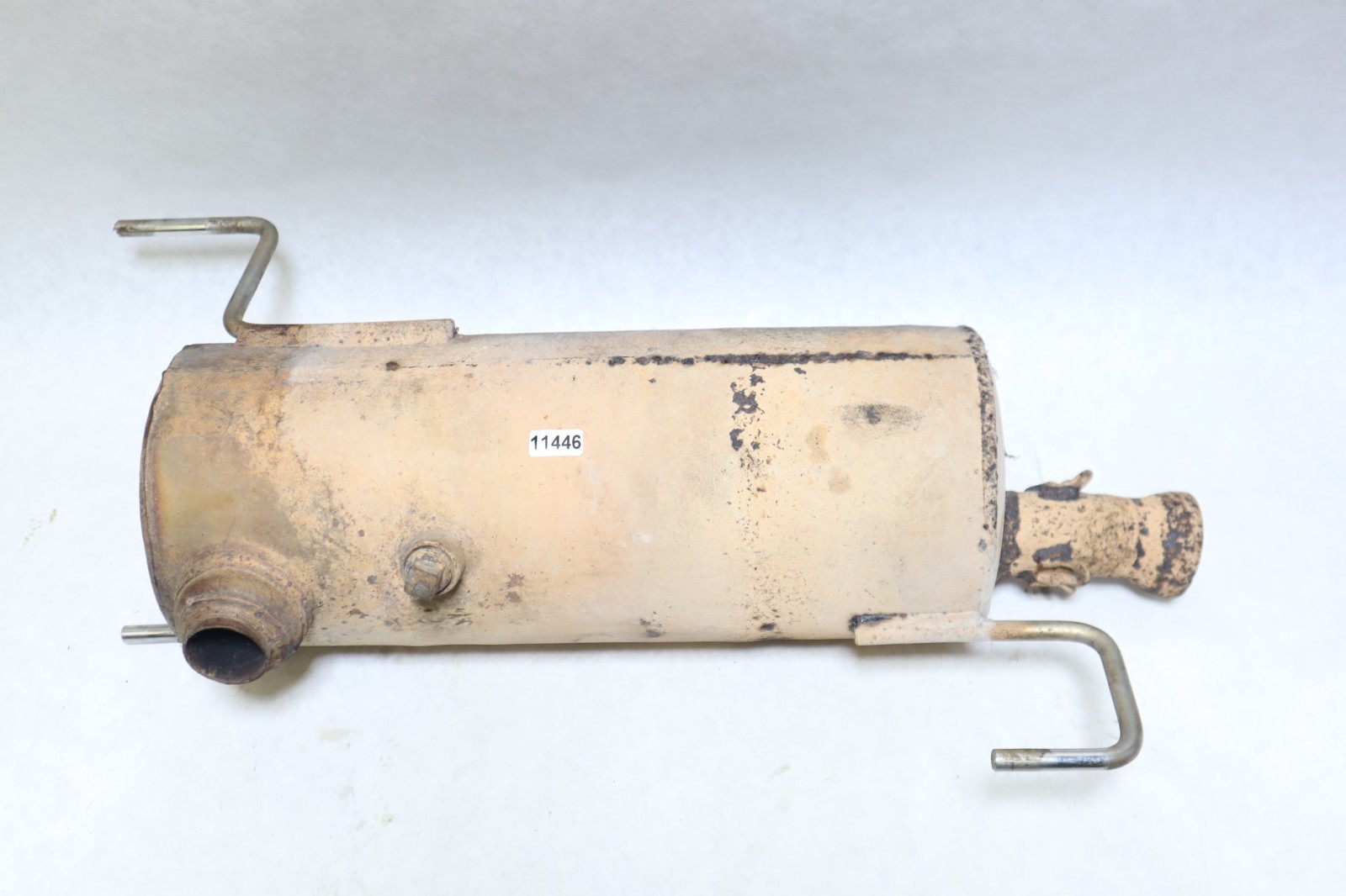 01 2002 Can Am Bombardier Traxter XT 500 Exhaust Muffler Silencer Can 707600080 - Image 2