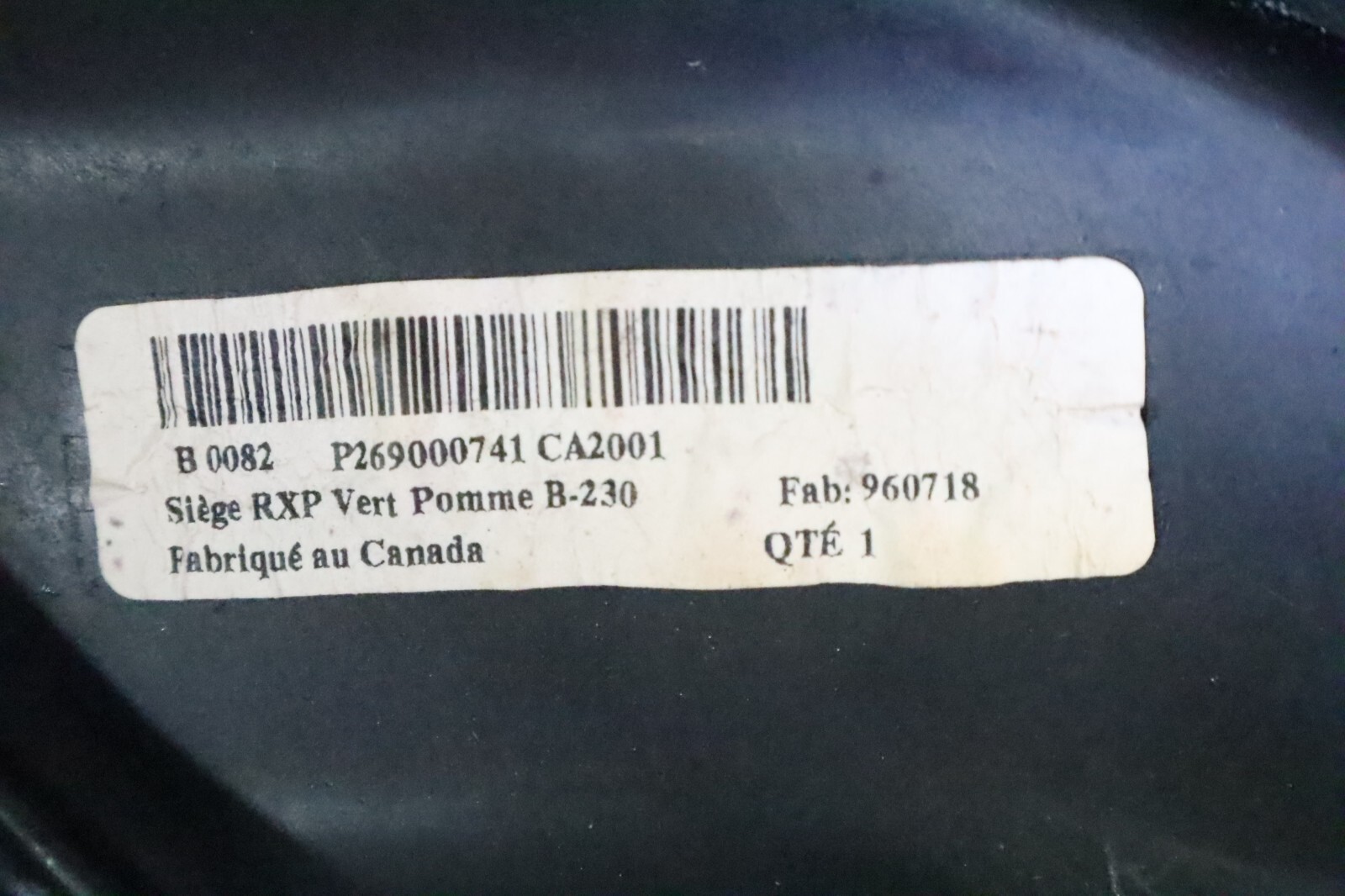 2004 - 2006 SEADOO RXP SEAT ASSY WITH jet trim seat cover - Image 13